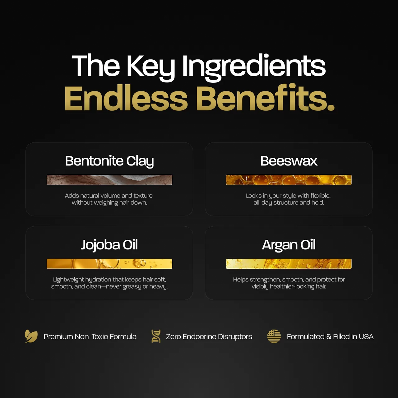 BASED pomade key ingredients — natural men's pomade