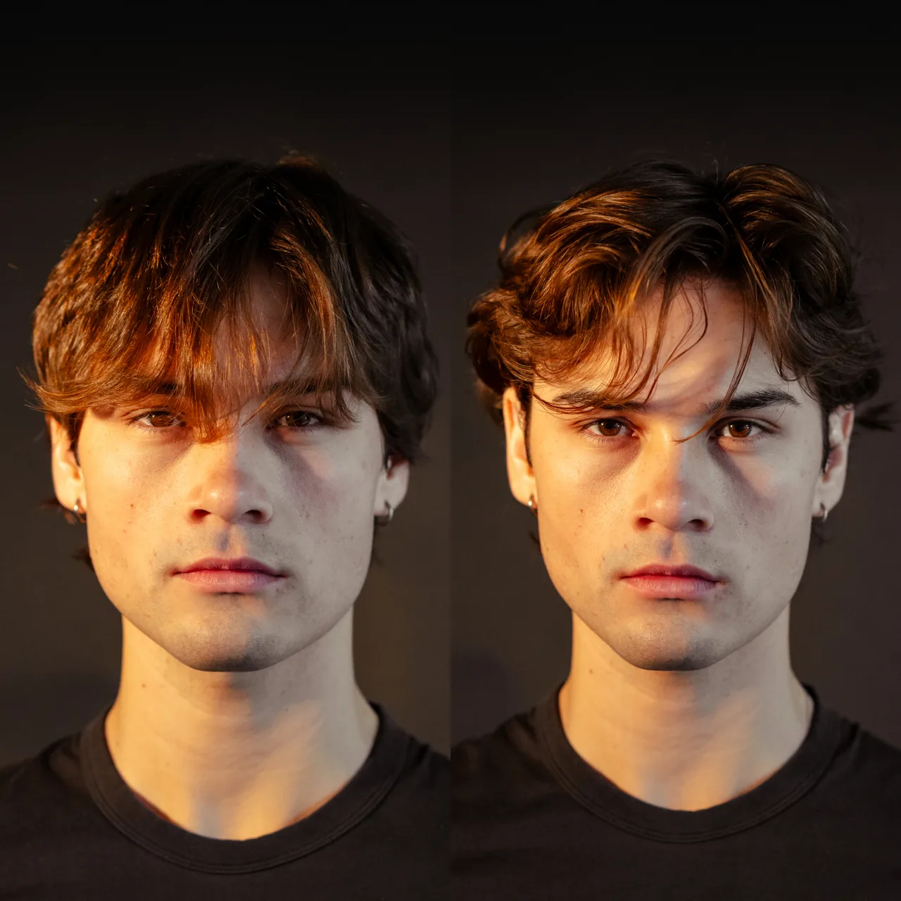 Based sea salt spray before and after — beach spray results, based body works