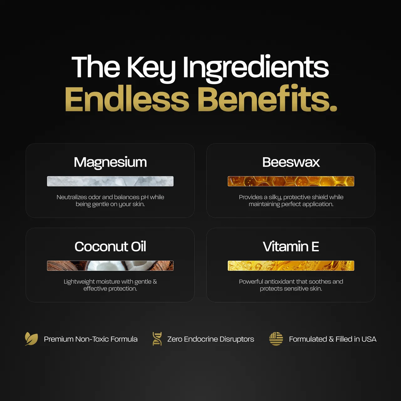 BASED natural deodorant ingredients — aluminum free formula