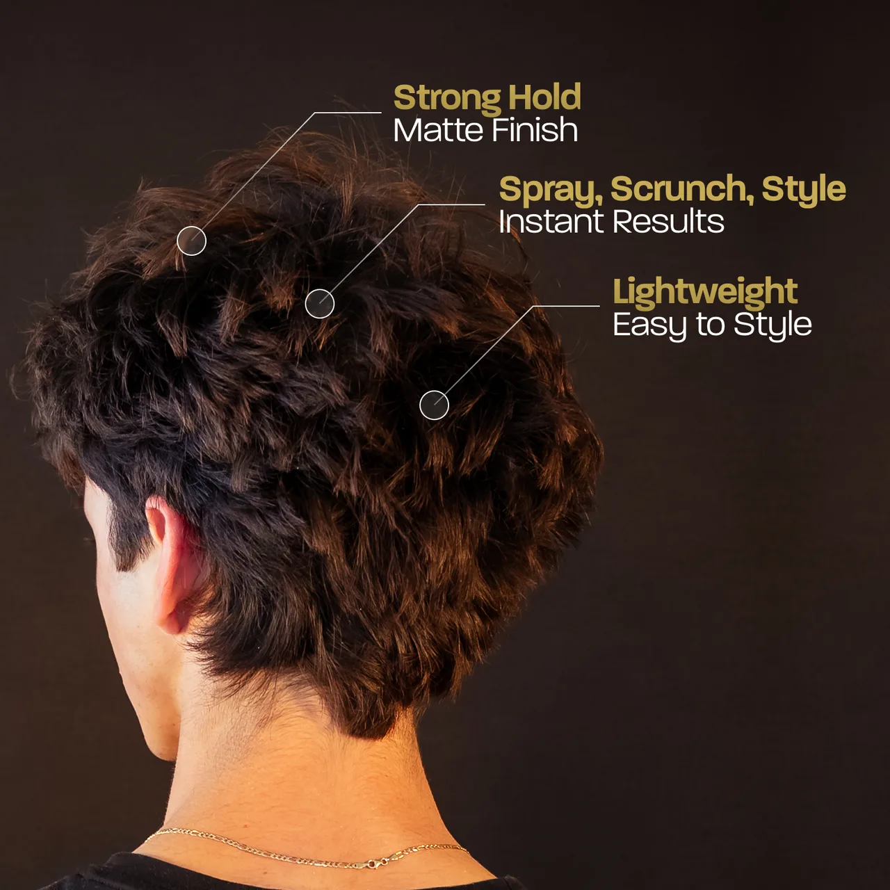 BASED hair texture powder features — lightweight matte grip