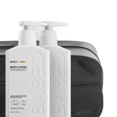 BASED Body Lotion — Natural Hydrating Lotion | Men's Body Lotion — Bl Two Pack