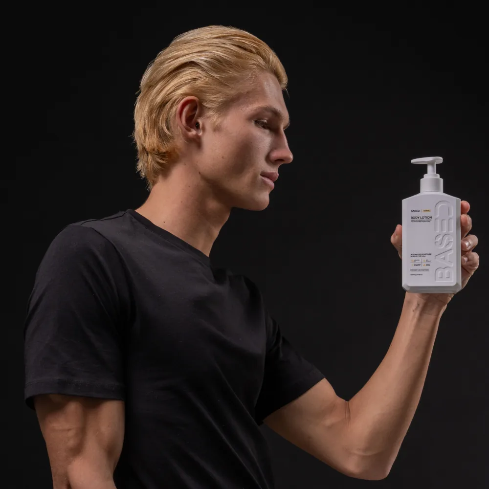 BASED Body Lotion — Natural Hydrating Lotion | Men's Body Lotion — Frame