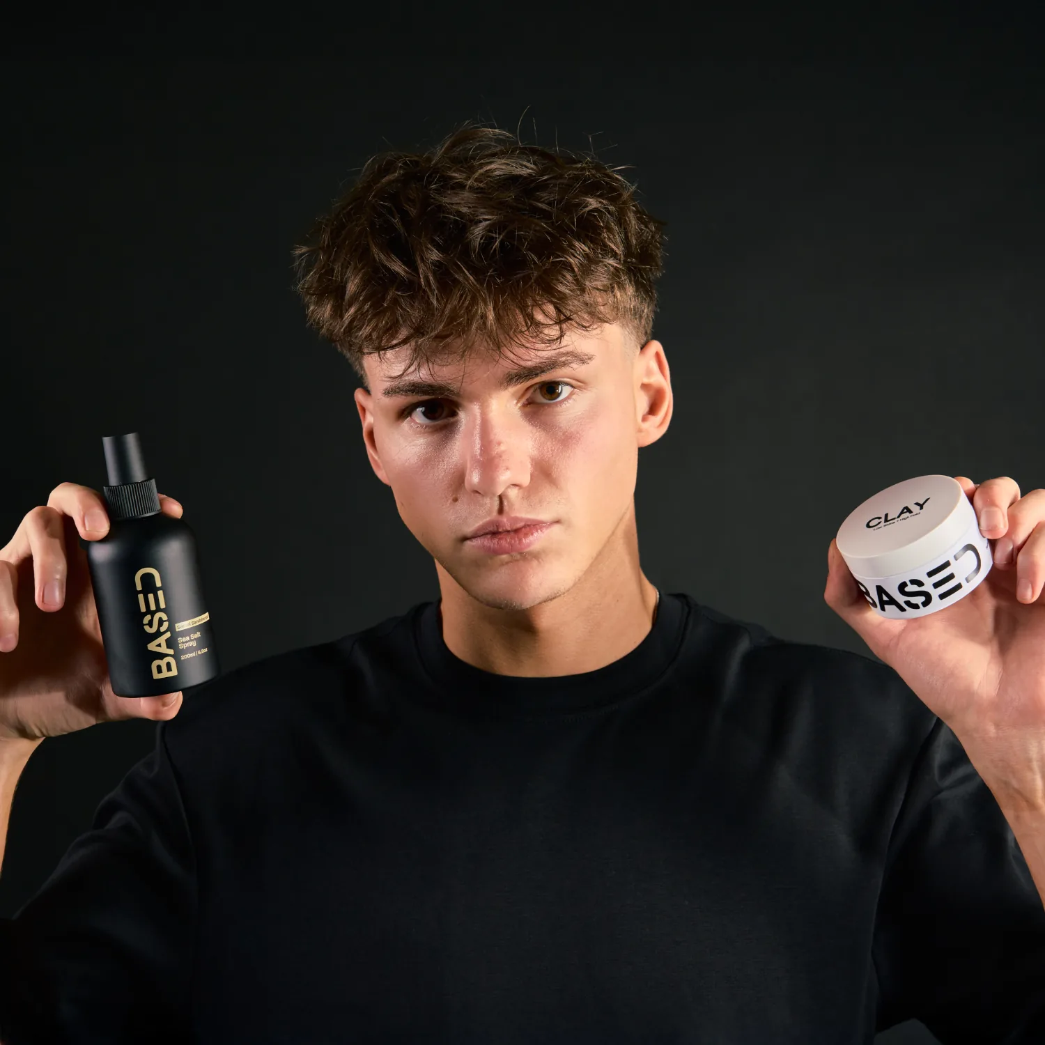Texture & Hold Duo — Sea Salt Spray + Hair Clay — Frame