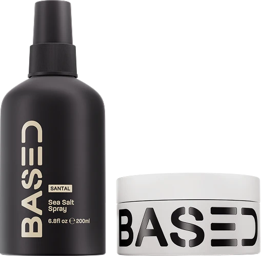 Texture & Hold Duo — Sea Salt Spray + Hair Clay — Frame