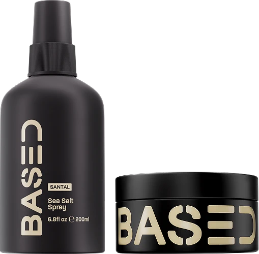 Beachy Flow Duo — Sea Salt Spray + Shampoo Bundle — Frame