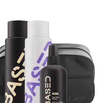BASED Sea Salt Spray — Beach Spray | Texture Spray for Men — Sss Bundle