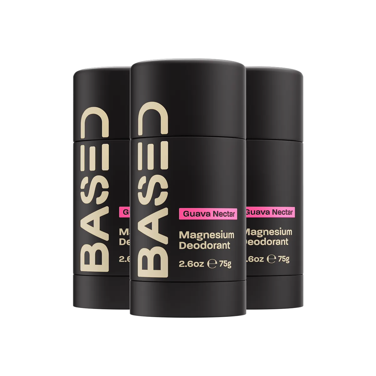 BASED Deodorant — Natural Aluminum Free Deodorant for Men — V Guava 3