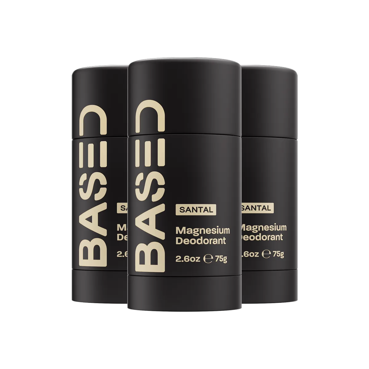 BASED Deodorant — Natural Aluminum Free Deodorant for Men — V Santal 3